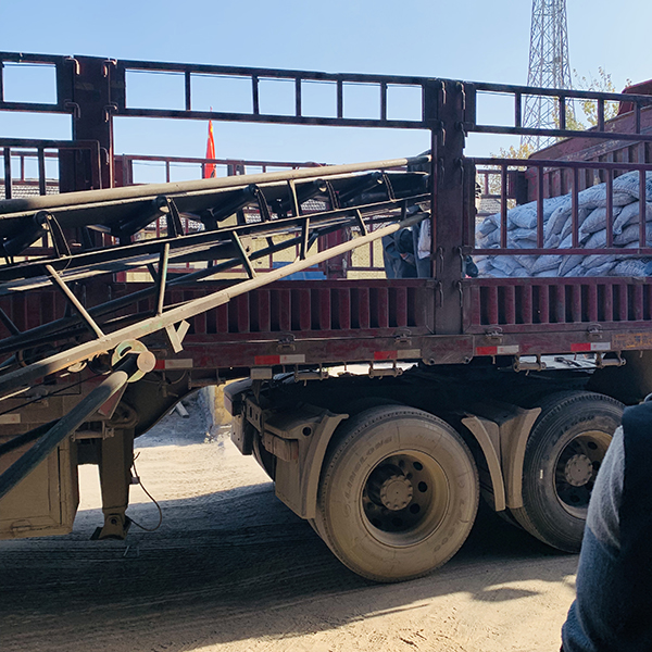 發(fā)往河南駐馬店污水處理廠一車無煙煤濾料